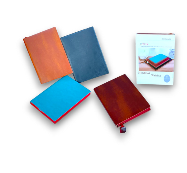 note book a6 flexible en couleur avec pochette ref : yl 124350 / yalong