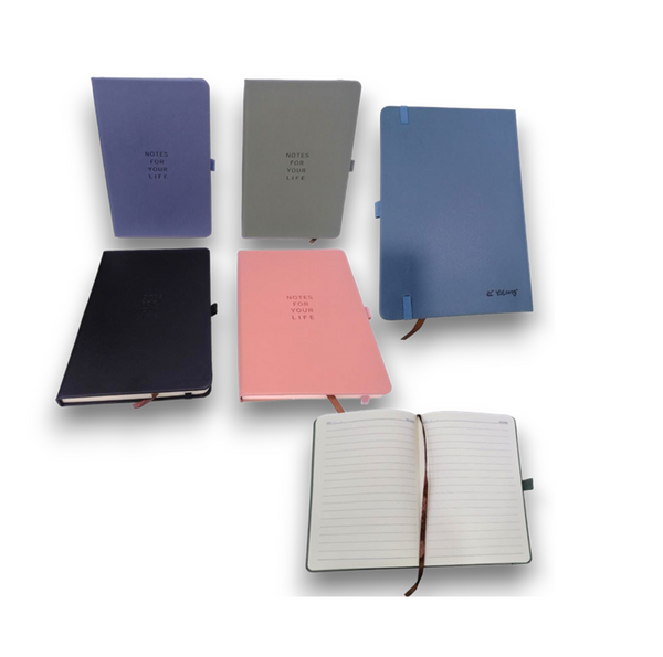 note book a5 a elastique avec boucle pour stylo ref : yl-a5-253h / yalong to go