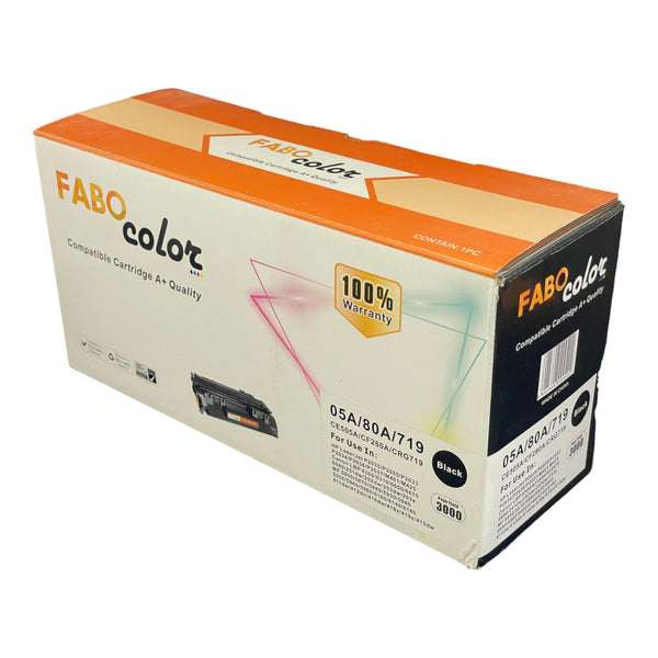 toner de l'impression ref : CE505A/80A/719 / fabo color