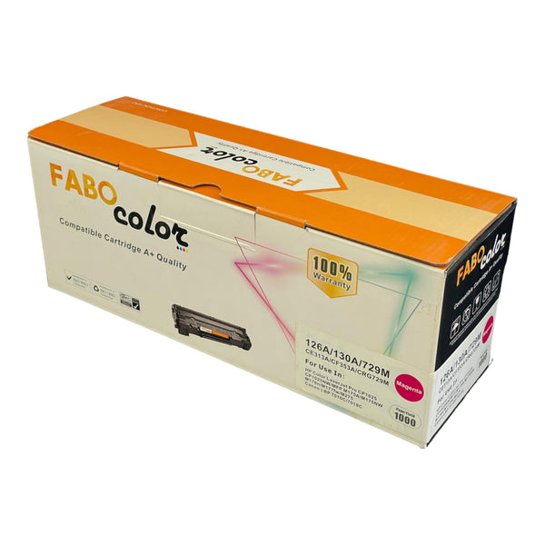 toner d'impression magenta CE313A/CF353A/CRG729M / fabo color