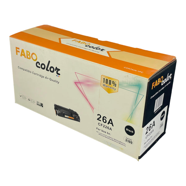 toner de l'impression noir ref : CF226A / fabo color