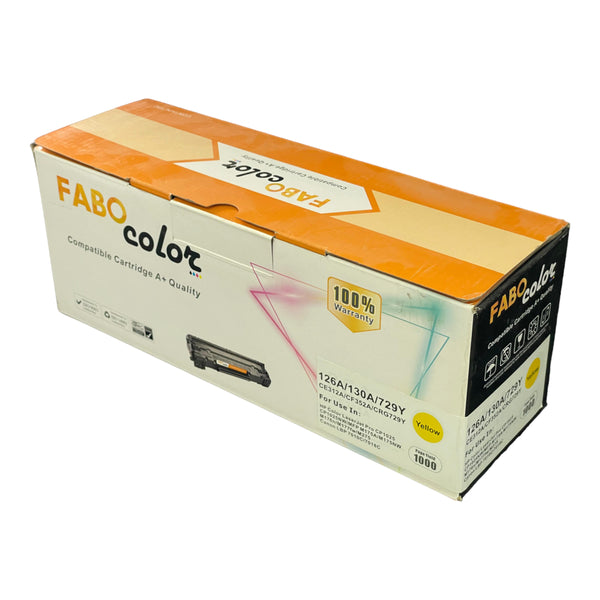 toner d'impression yellow CE312A/CF352A/CRG729Y / fabo color