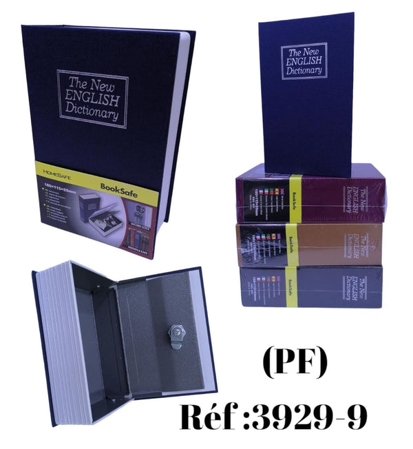 coffre books p.f 180*115*55mm ref : kbs-801 / 3929-9 FB