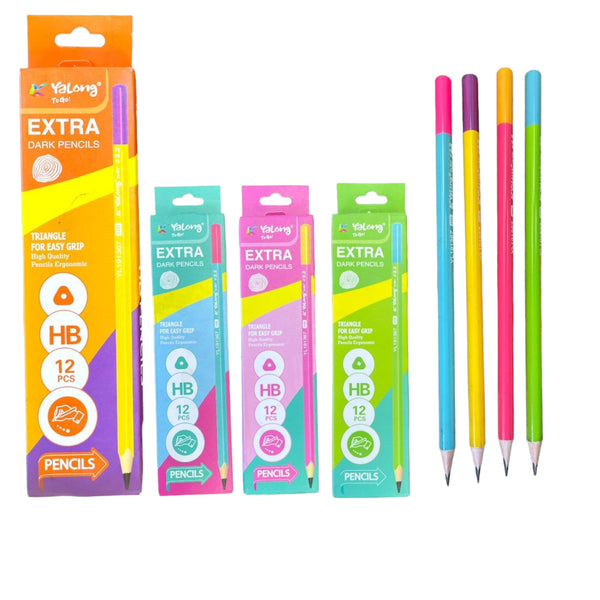 crayon noir HB paquet (12pcs) réf : yl191367/ yalong to go